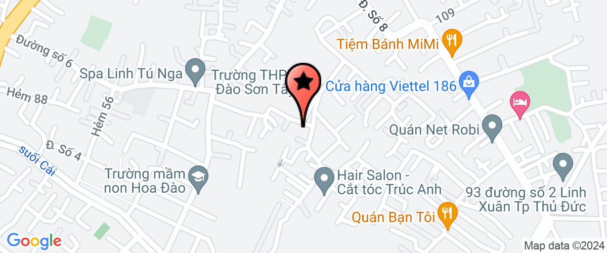 Bản đồ đến địa chỉ Công Ty TNHH Thương Mại Xuất Nhập Khẩu Liên Sinh