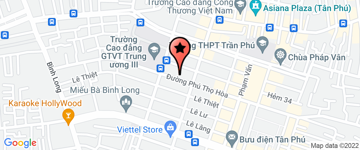 Bản đồ đến địa chỉ Công Ty TNHH Asian Heritage