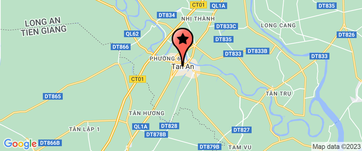 Bản đồ đến địa chỉ Công Ty TNHH Địa Ốc Htp Tân An