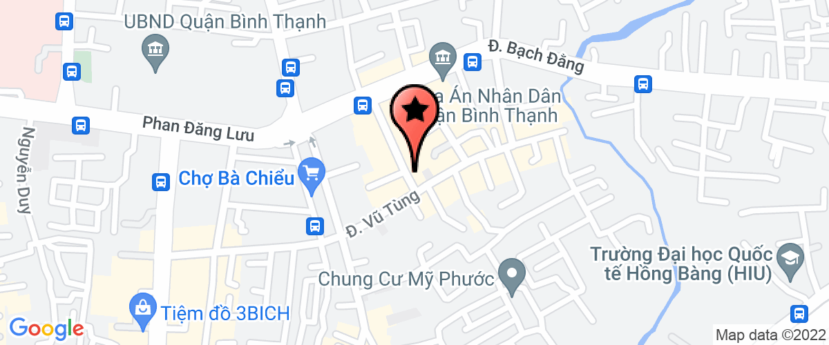Bản đồ đến địa chỉ Công Ty TNHH Thương Mại Dịch Vụ Lữ Hành Vietfeeling