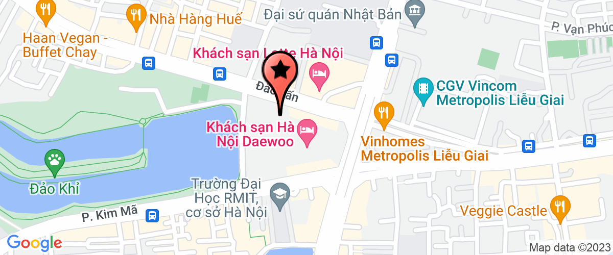 Bản đồ đến địa chỉ Văn phòng đại diện Cơ quan giám sát tài chính Hàn Quốc (FSS) tại Việt Nam