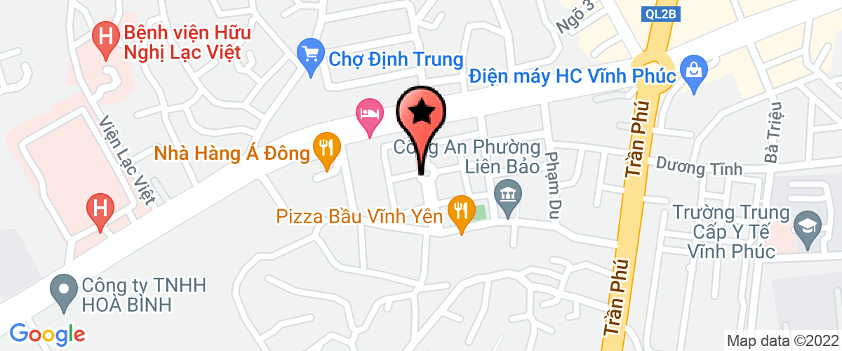 Bản đồ đến địa chỉ Công Ty TNHH Sơn Vĩnh Phúc