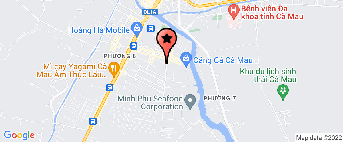 Bản đồ đến địa chỉ Công Ty TNHH Một Thành Viên Thương Mại Dịch Vụ Xây Dựng Việt Bắc Cà Mau