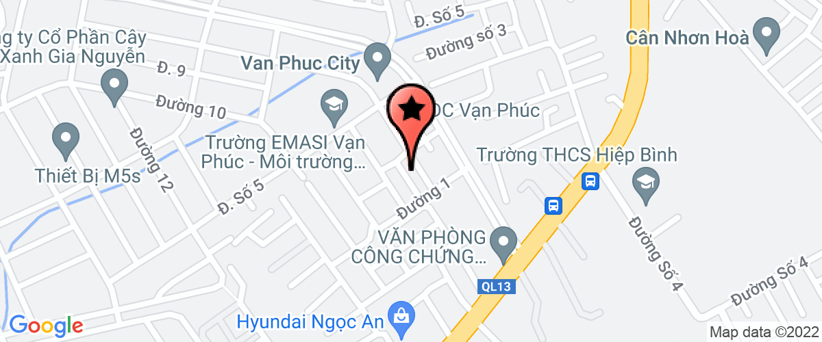 Bản đồ đến địa chỉ Công Ty TNHH Xuất Nhập Khẩu Songwei Việt Nam