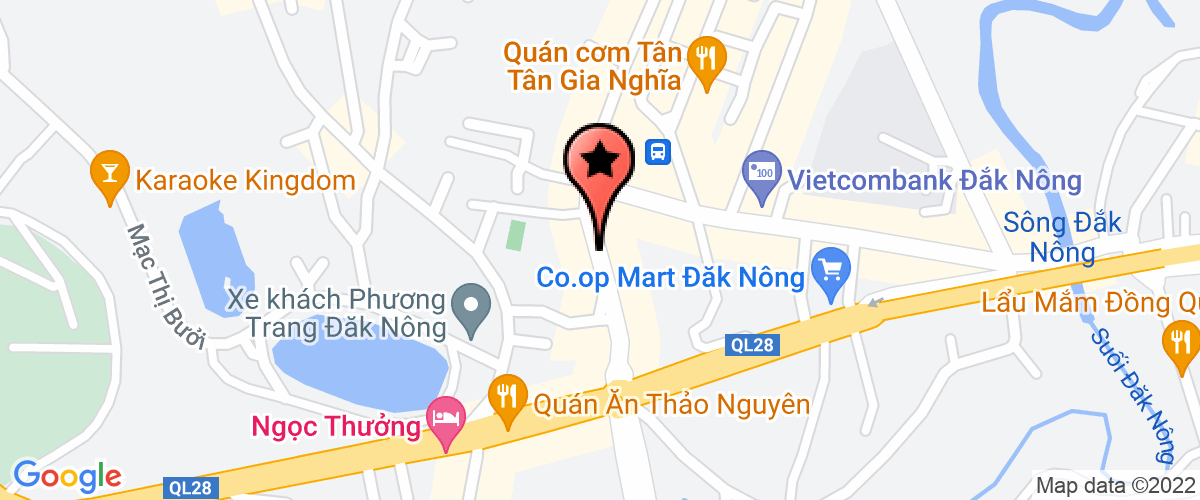 Bản đồ đến địa chỉ Công Ty Cổ Phần Dịch Vụ Đấu Giá Trung Nam - Chi Nhánh Đắk Nông