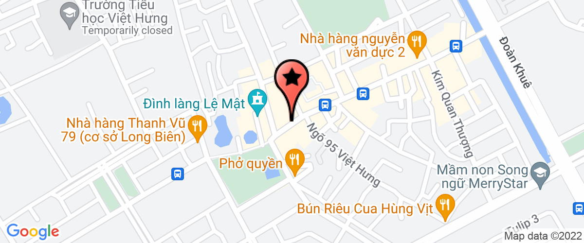 Bản đồ đến địa chỉ ĐOàN NHư TOàN