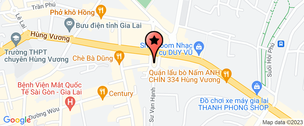Bản đồ đến địa chỉ Công ty trách nhiệm hữu hạn Kông Nông
