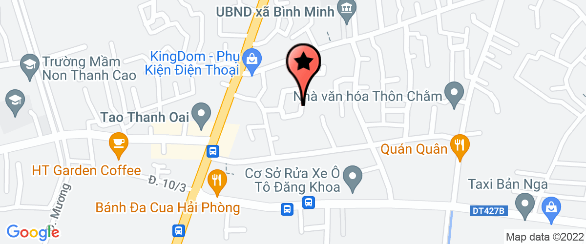 Bản đồ đến địa chỉ Công Ty Trách Nhiệm Hữu Hạn Khai Thác Khoáng Sản Bmc Thăng Long