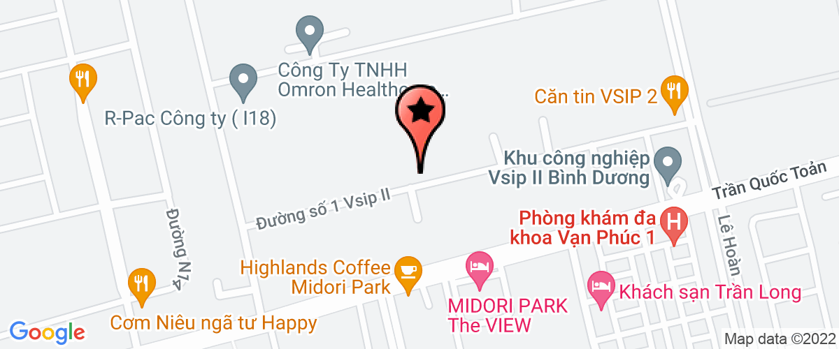 Bản đồ đến địa chỉ Công ty TNHH CHARMING TRIM & PACKAGING (VN)