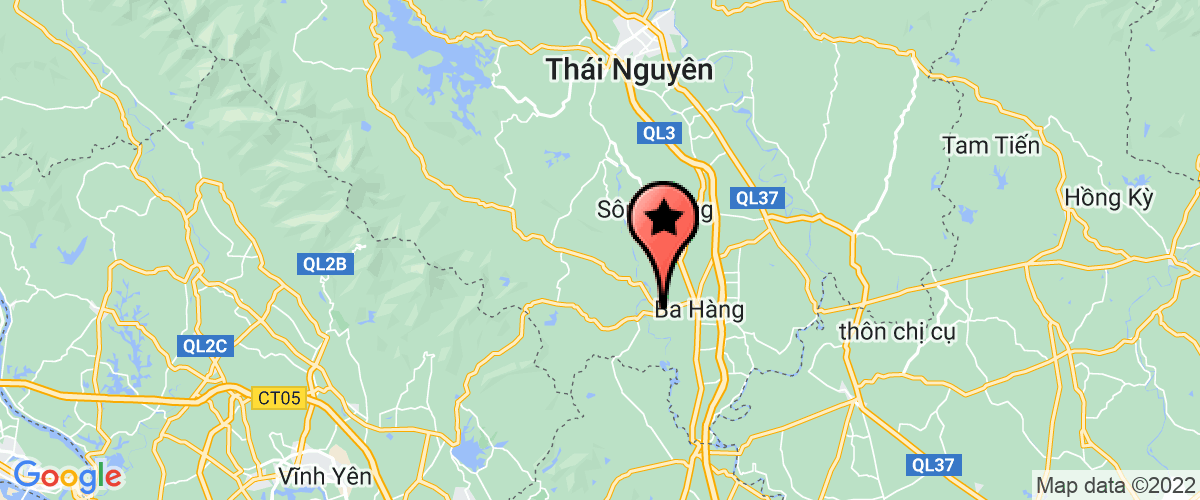 Bản đồ đến địa chỉ Doanh Nghiệp TN Vàng Bạc Kim Anh Thái Nguyên