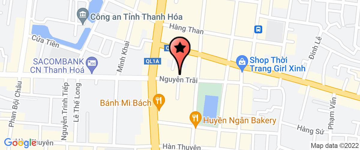 Bản đồ đến địa chỉ Công Ty TNHH Tư Vấn, Đào Tạo Và Dịch Vụ Nông - Lâm - Thủy Sản