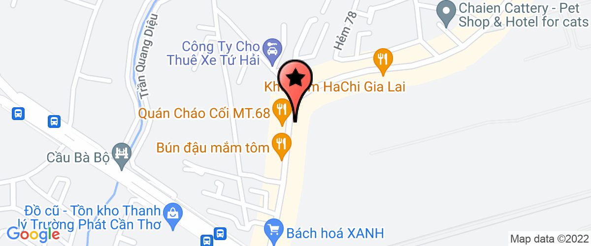 Bản đồ đến địa chỉ Công Ty TNHH MTV Trang Trí Nội Thất Đạt Thành