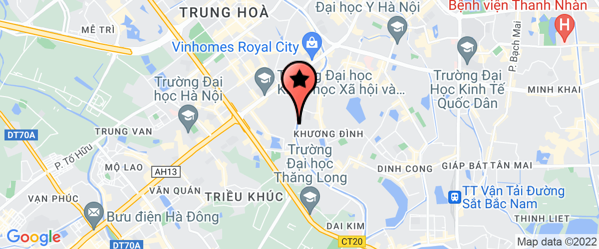 Bản đồ đến địa chỉ SIêU THị MườNG THANH HH1 LINH ĐàM - CHI NHáNH DOANH NGHIệP Tư NHâN XâY DựNG Số 1 TỉNH ĐIệN BIêN