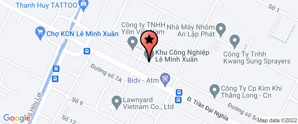 Bản đồ đến địa chỉ Công Ty TNHH  Một Thành Viên Huệ Thành Huệ Cường