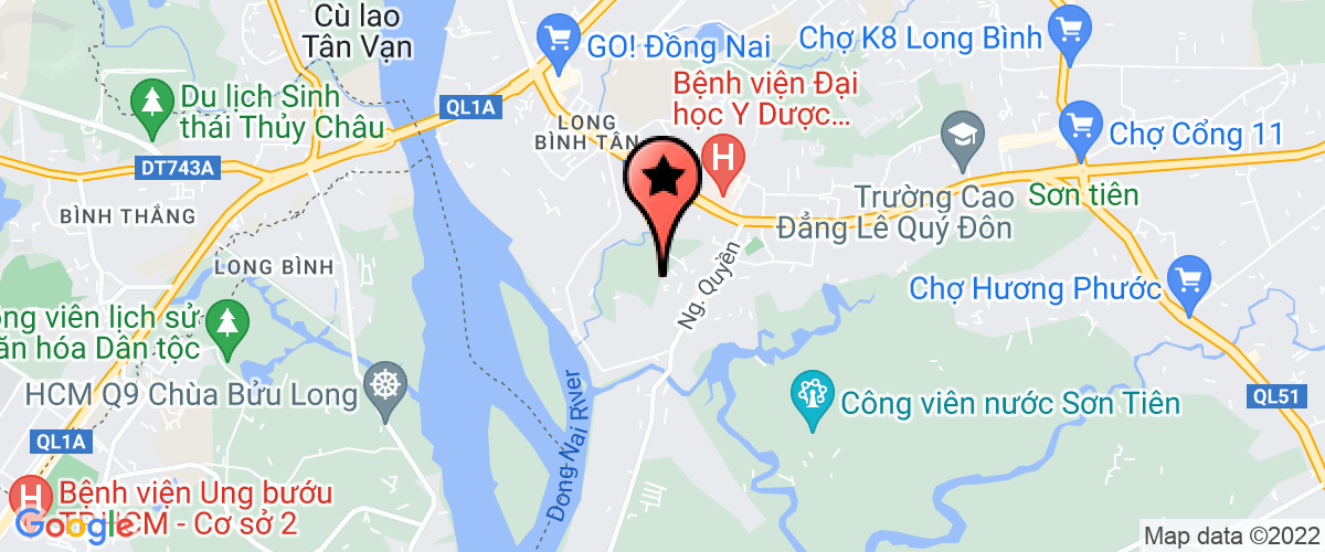 Bản đồ đến địa chỉ Công ty TNHH TM - DV Võ Trường Toàn