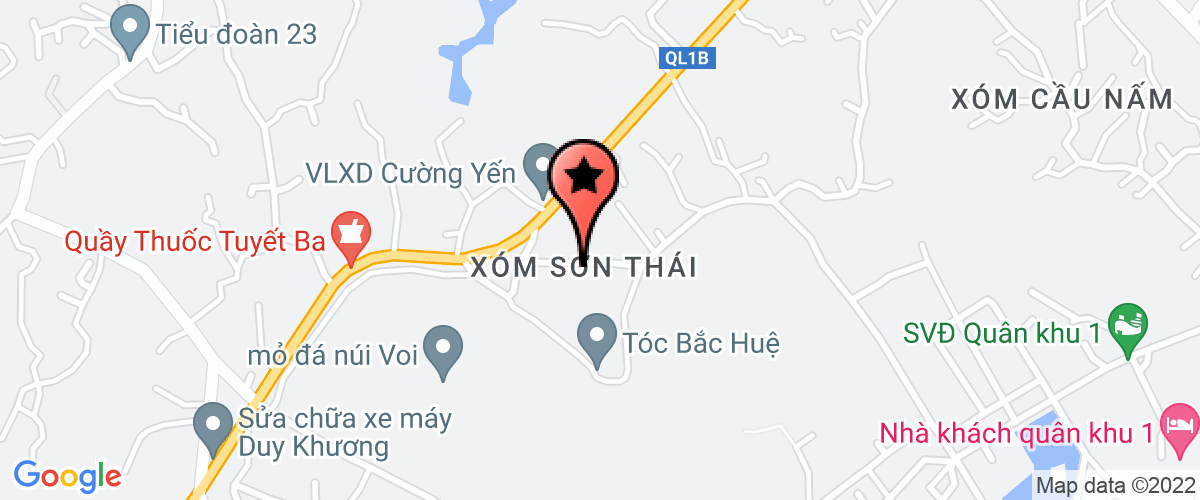 Bản đồ đến địa chỉ Công Ty TNHH Xây Dựng Và Thương Mại Thái Sơn Anh