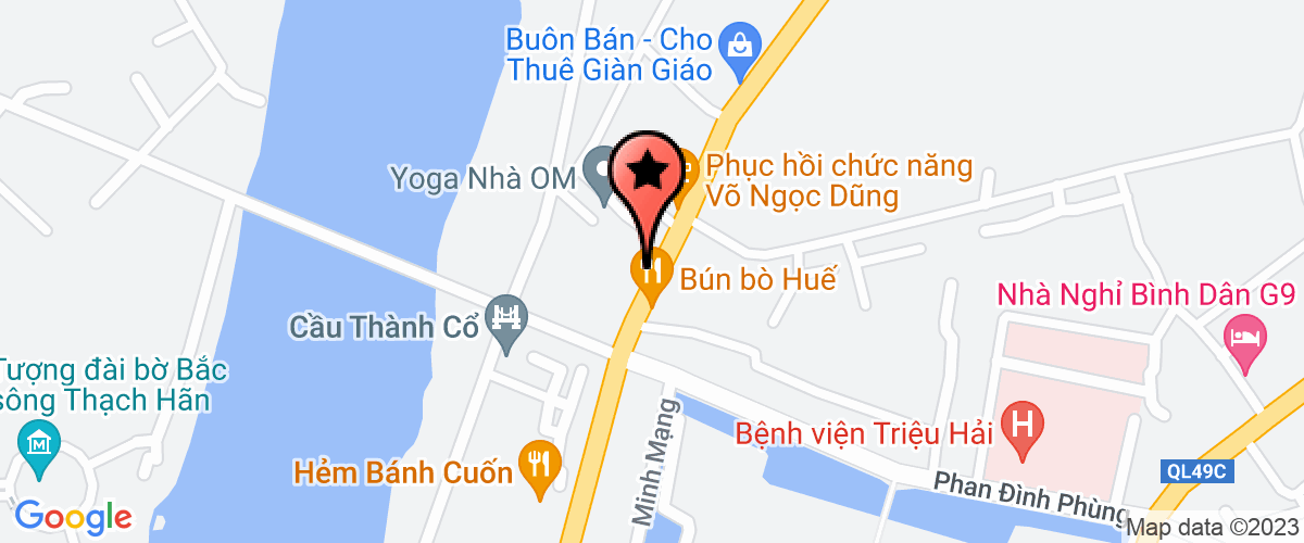Bản đồ đến địa chỉ Công Ty Trách Nhiệm Hữu Hạn Một Thành Viên Gỗ Mỹ Nghệ Ngọc Khanh