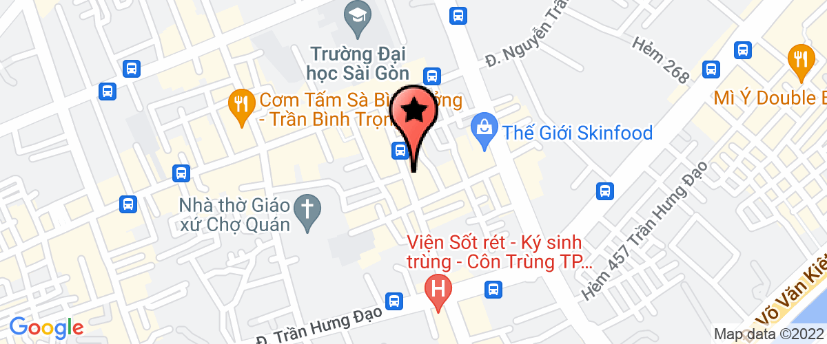 Bản đồ đến địa chỉ Công Ty Trách Nhiệm Hữu Hạn Nhà Hàng Thiên Thiên Sơn