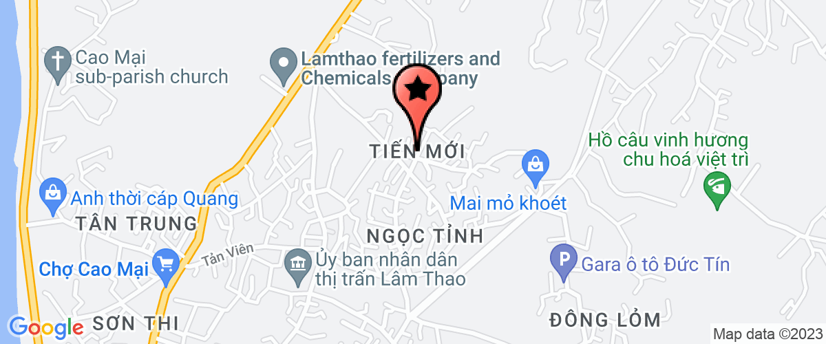 Bản đồ đến địa chỉ Công Ty TNHH Xây Dựng Thành Hưng Phú Thọ