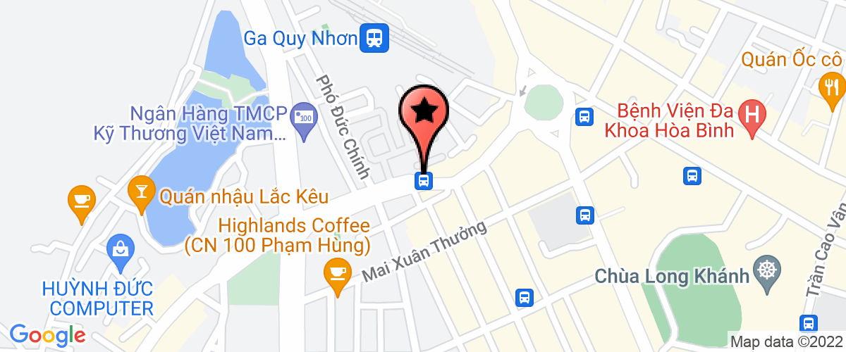 Bản đồ đến địa chỉ Công Ty TNHH Thương Mại Và Dịch Vụ Vĩnh Cường Quy Nhơn