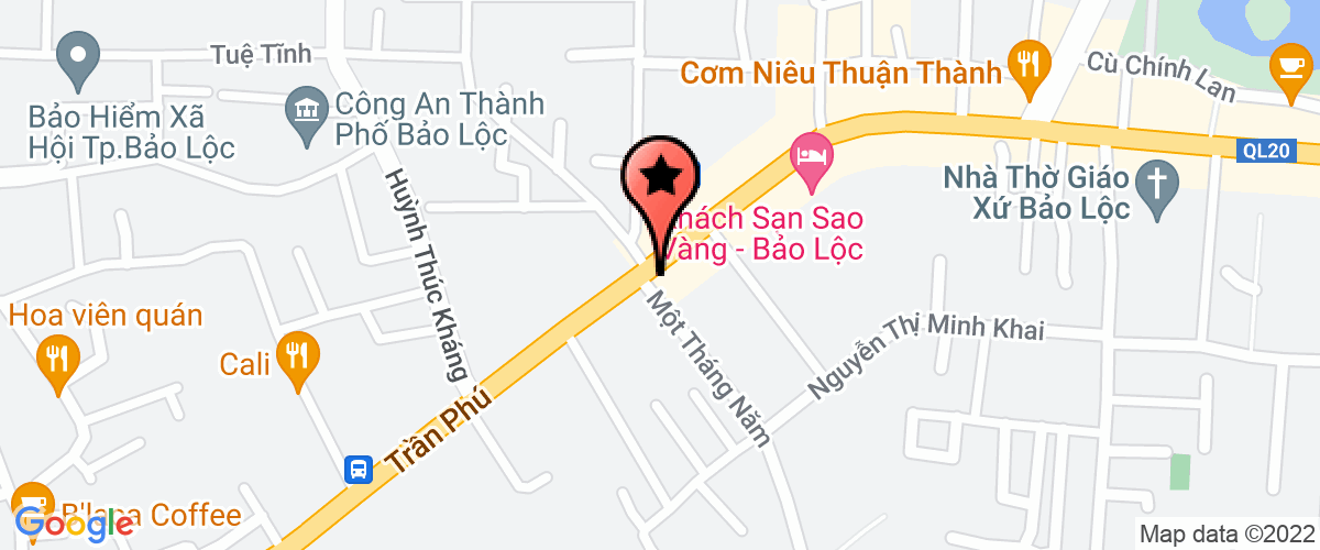 Bản đồ đến địa chỉ Công Ty TNHH Toàn Cầu Bảo Lộc