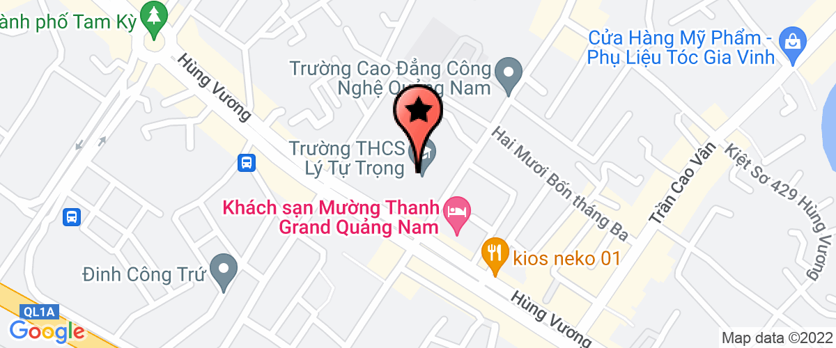 Bản đồ đến địa chỉ Công Ty TNHH Cơ Khí Và Xây Dựng Hoàng Nguyễn