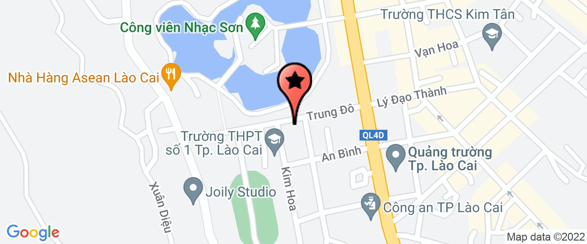 Bản đồ đến địa chỉ Công ty cổ phần sách - thiết bị giáo dục và đồ chơi trẻ em Lào Cai