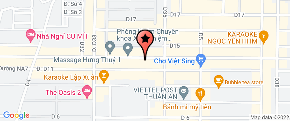 Bản đồ đến địa chỉ Công ty TNHH Một Thành Viên Tư Vấn Và Đầu Tư Sao Việt