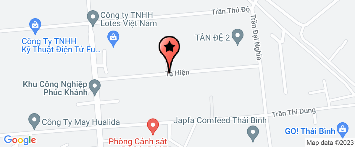 Bản đồ đến địa chỉ Công ty TNHH sản xuất và thương mại HONG XIANG