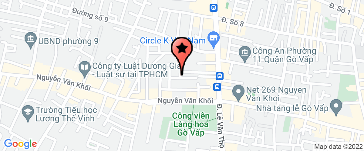Bản đồ đến địa chỉ Công Ty TNHH Dịch Vụ Im Gym