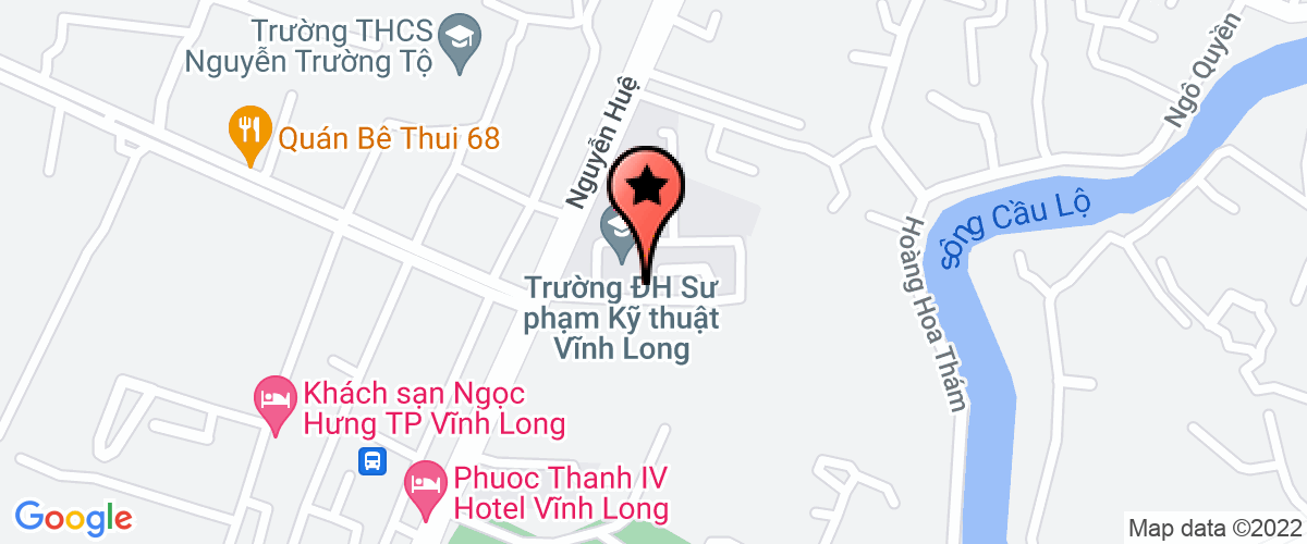 Bản đồ đến địa chỉ Trường Đại học Sư phạm Kỹ thuật Vĩnh Long