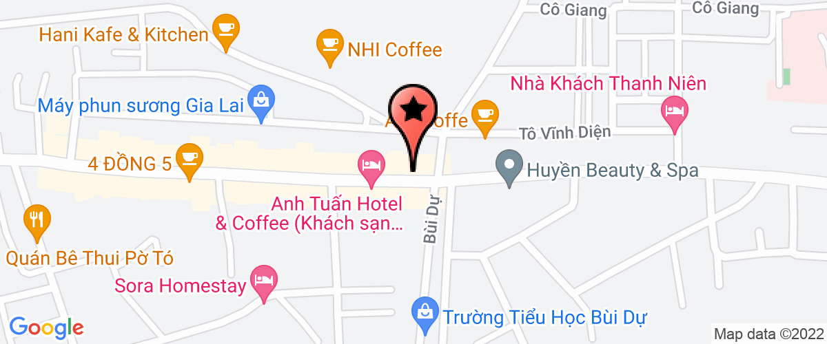 Bản đồ đến địa chỉ Công Ty Trách Nhiệm Hữu Hạn Một Thành Viên Đầu Tư Và Xây Dựng Toàn Gia