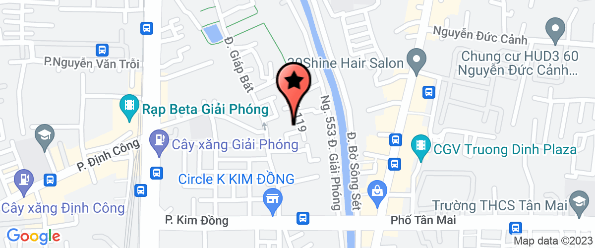 Bản đồ đến địa chỉ Công Ty Cổ Phần Đầu Tư Và Phát Triển Công Nghệ Phương Thanh