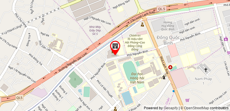 Bản đồ đến địa chỉ Công Ty TNHH Kỹ Thuật Hàng Hải Thiên Trường