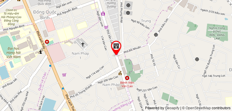 Bản đồ đến địa chỉ Công Ty TNHH Thương Mại Hồng Viễn