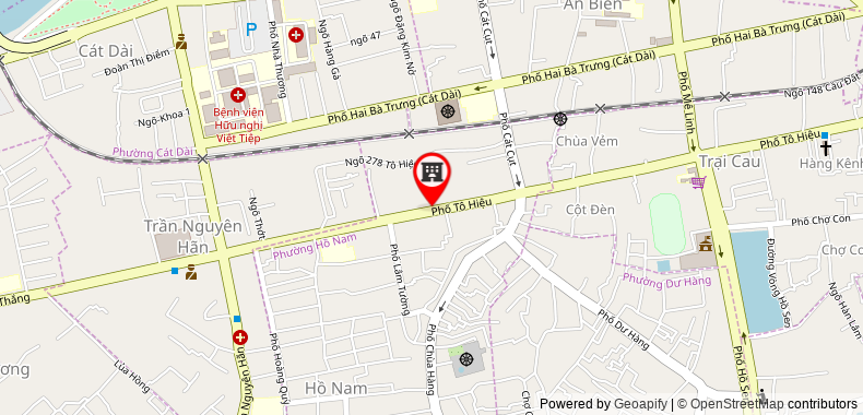 Bản đồ đến địa chỉ Công Ty TNHH Thương Mại Du Lịch Minh Hiếu 93