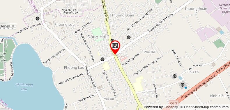 Bản đồ đến địa chỉ Công Ty TNHH Dịch Vụ Xuất Nhập Khẩu Và Vận Chuyển Hoàng Minh Phát