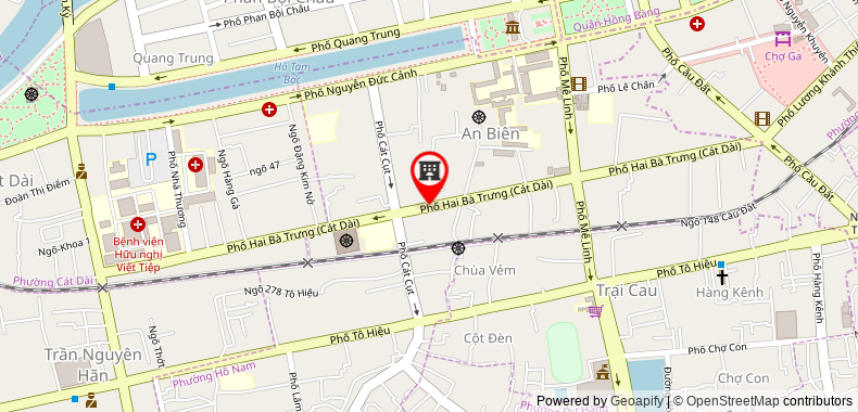 Bản đồ đến địa chỉ Công ty cổ phần thương mại in Ngọc Lan