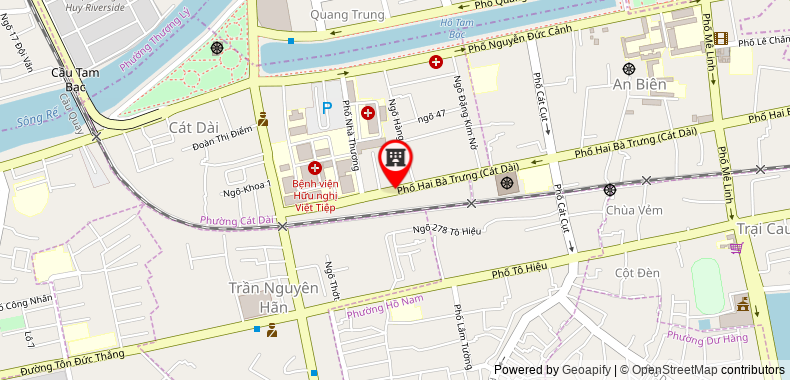 Bản đồ đến địa chỉ Công Ty TNHH Thương Mại Thắng Hải
