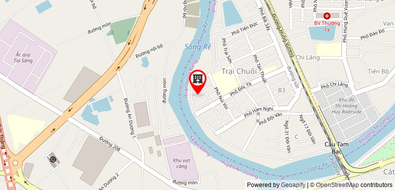 Bản đồ đến địa chỉ Công ty cổ phần thương mại và dịch vụ ôtô Thái Sơn