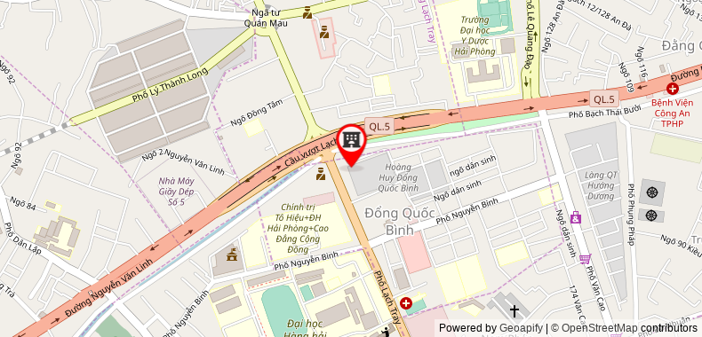 Bản đồ đến địa chỉ Công Ty TNHH Thương Mại & Vận Tải Khang Huy