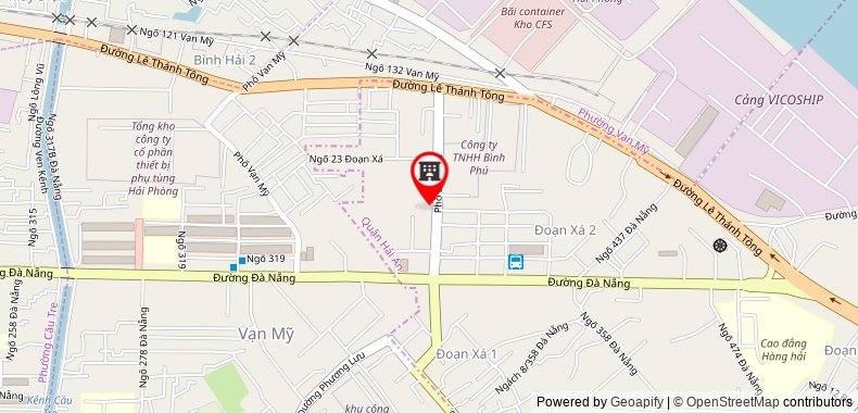 Bản đồ đến địa chỉ Công Ty TNHH Kinh Doanh Tổng Hợp Bảo Tín