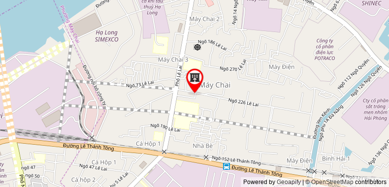 Bản đồ đến địa chỉ Công Ty TNHH Thương Mại Hoàng Hồng Nghĩa