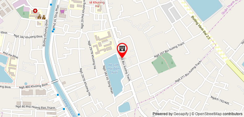 Bản đồ đến địa chỉ Công Ty TNHH Kiến Trúc - Nội Thất Nthome