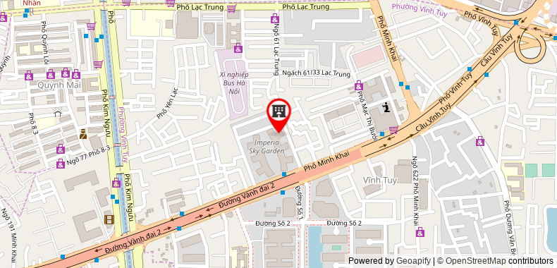 Bản đồ đến địa chỉ Công Ty TNHH Nội Thất Daca