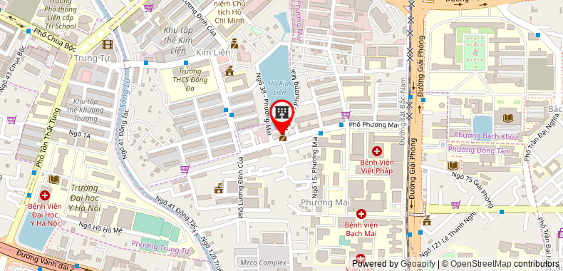 Bản đồ đến địa chỉ Công Ty TNHH Tư Vấn Đầu Tư Xây Dựng Kiến Trúc & Phát Triển Đô Thị Hà Nội