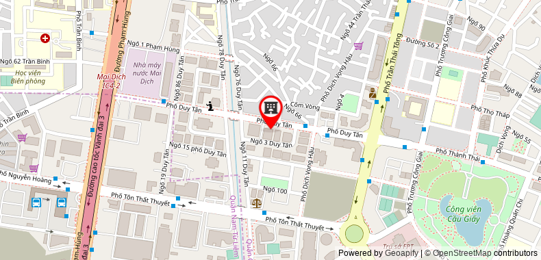 Bản đồ đến địa chỉ Công Ty TNHH Thương Mại Quốc Tế Sheng Da