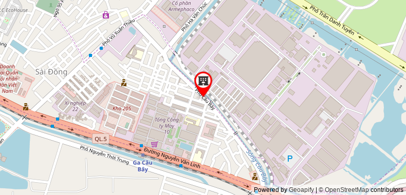 Bản đồ đến địa chỉ Công Ty TNHH Ckm Thành Tín