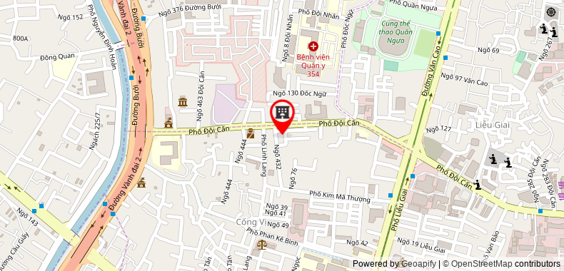 Bản đồ đến địa chỉ Công ty cổ phần AVC Hà nội