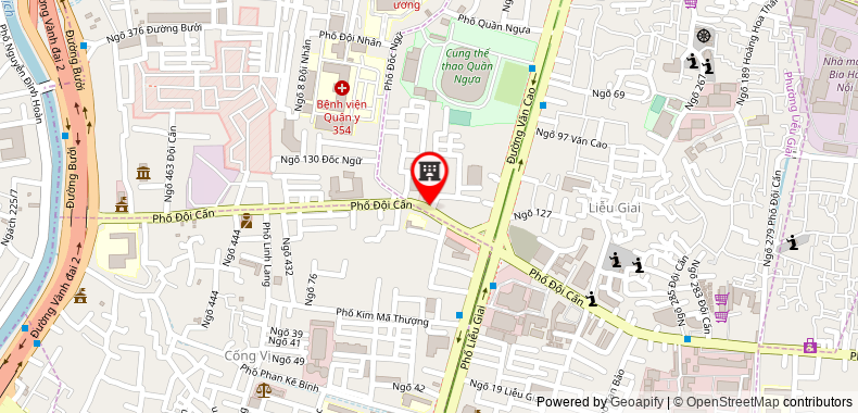 Bản đồ đến địa chỉ Công Ty TNHH Dịch Vụ Súc Sản Hà Nội